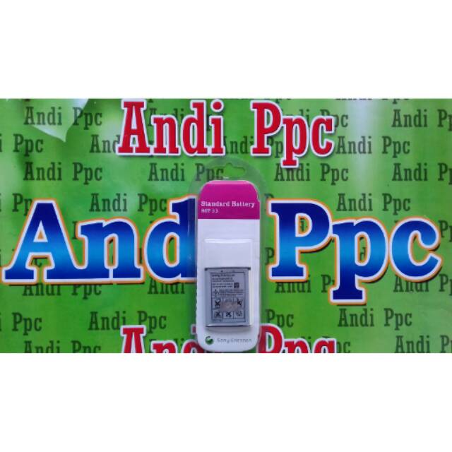 Baterai sony ericsson bst36 w610i,w660i,w850i,w880i,w890i,w900i,w950i,w960i,z530i,z610i,z800i