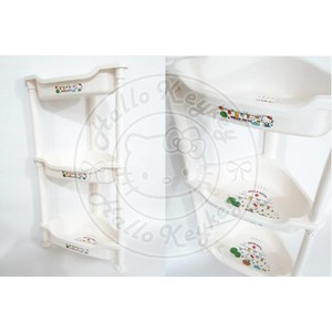 rak sudut 3 susun hello kitty sanrio