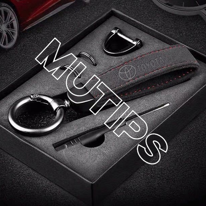 Gantungan Kunci Mobil Bahan Kulit Untuk Toyota Avanza Rush Kijiang Innova Calya Razie Yaris Wish Corolla