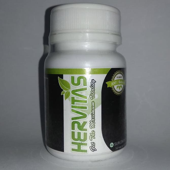 Dijual Obat Herbal Kuat Pria Jamu Hervitas Tahan Lama Ejakulasi-Dini Permanen Terlaris