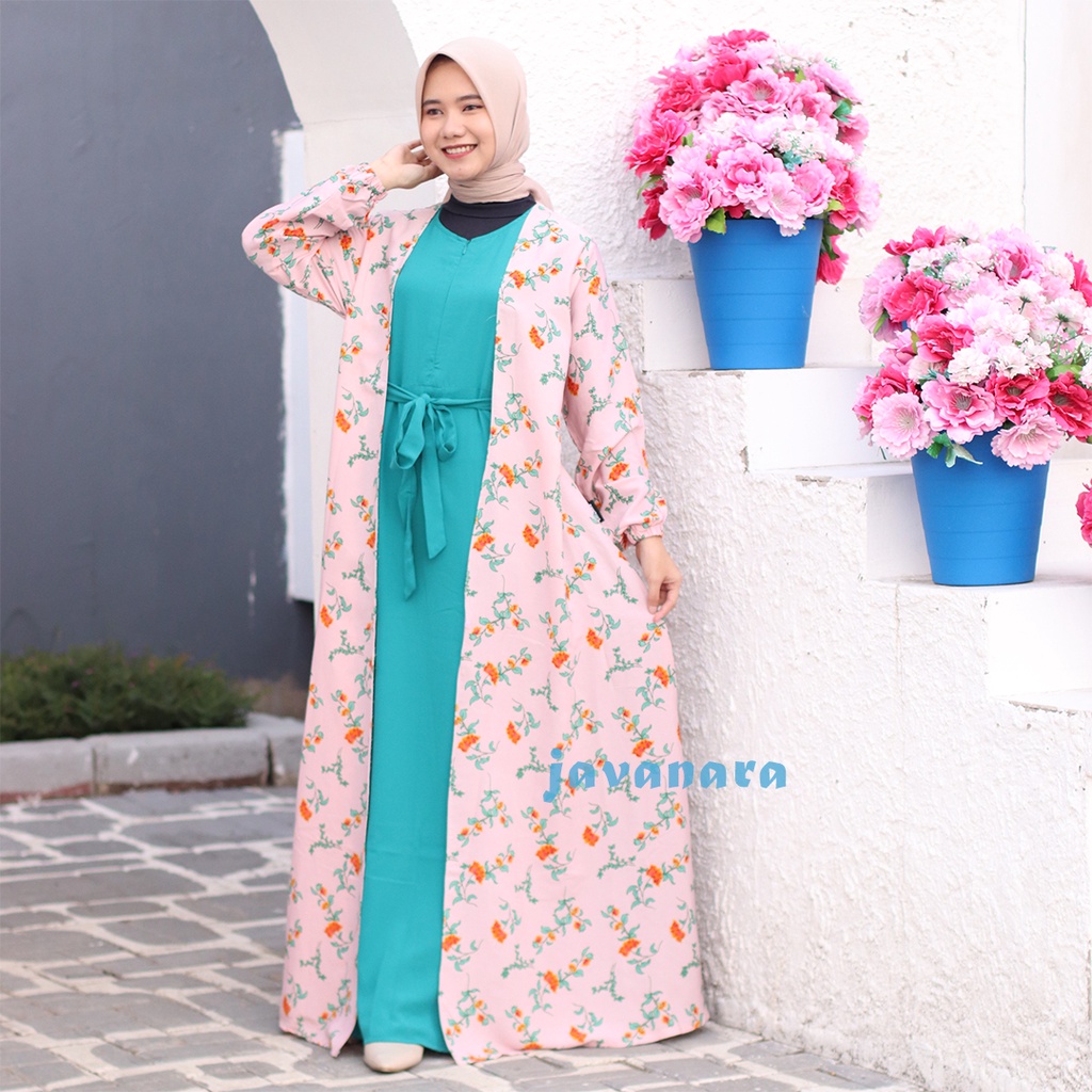BAJU GAMIS WANITA / BAJU GAMIS REMAJA SETELAN OUTER | FASHION