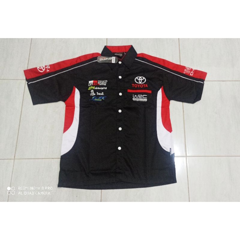 Baju kemeja otomotif Toyota Sport 2022