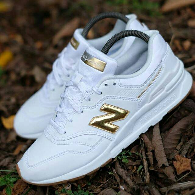 New Balance 997 white gold
