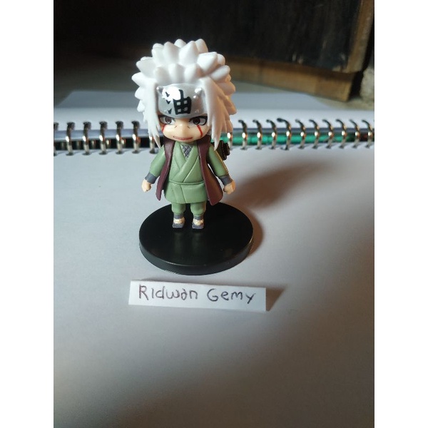 (BISA COD)Action mini figur chibi anime naruto 3 sanin legendaris jiraiya sunade orochimaru