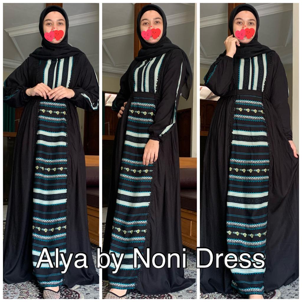 Daster Arab Noni Dress Alya by Noni Dress original