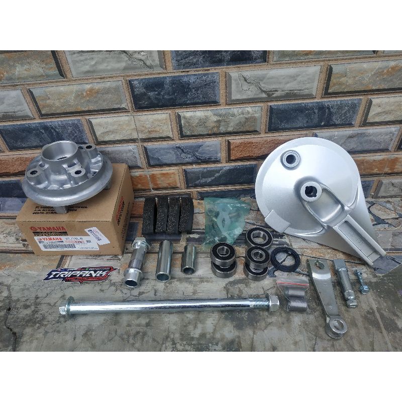 paket isian full set komplit velg rcb, v-rossi depan belakang pnp cb gl mp tiger