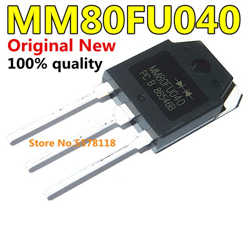 10-50pcs / lot MM80FU040PC MM80FU040 80FU040 TO-247 diode 80A 400V