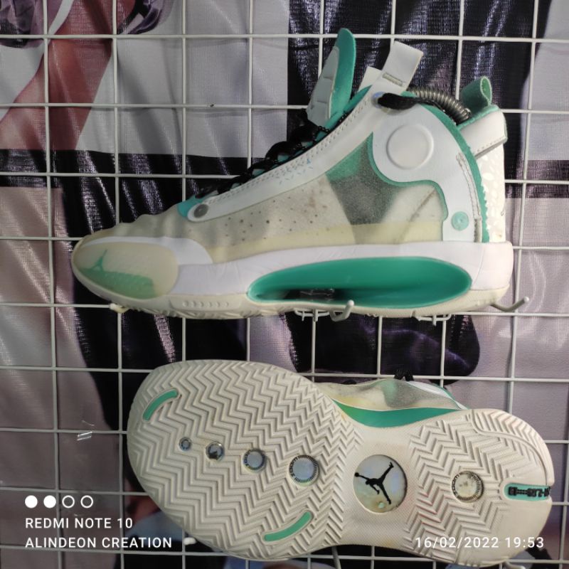 Air jordan 34 snow Leopard