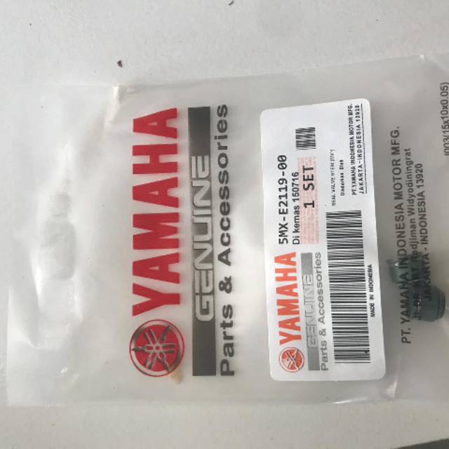 Seal Valve / klep Mio 5MX E2119 00