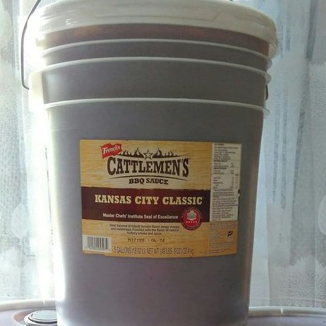 

Cattlement's Bbq Sauce Kansas City Classic 25kg