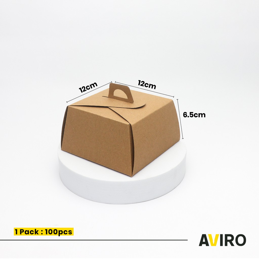 

Dus Kue | Cake Box | Kraft Box |Karton Kraft | Packaging kue