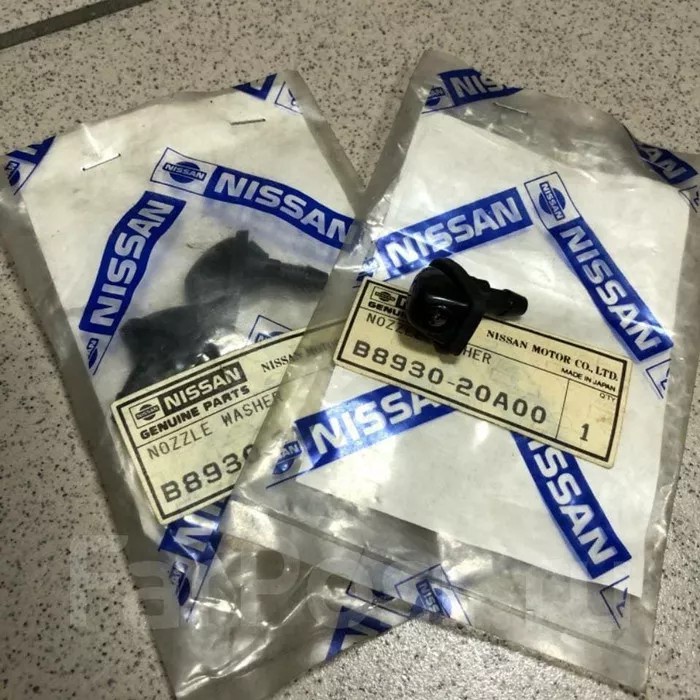 ORI mata nosel Semprotan air wiper Depan Nissan Terrano Patrol Karet Blade link ling Stang Setang Ga