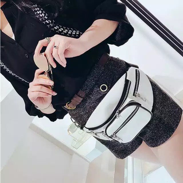 Hot Product Wanita - Tas Pinggang Cewek - Waist Bag Girl Cantik Murah Waistbag