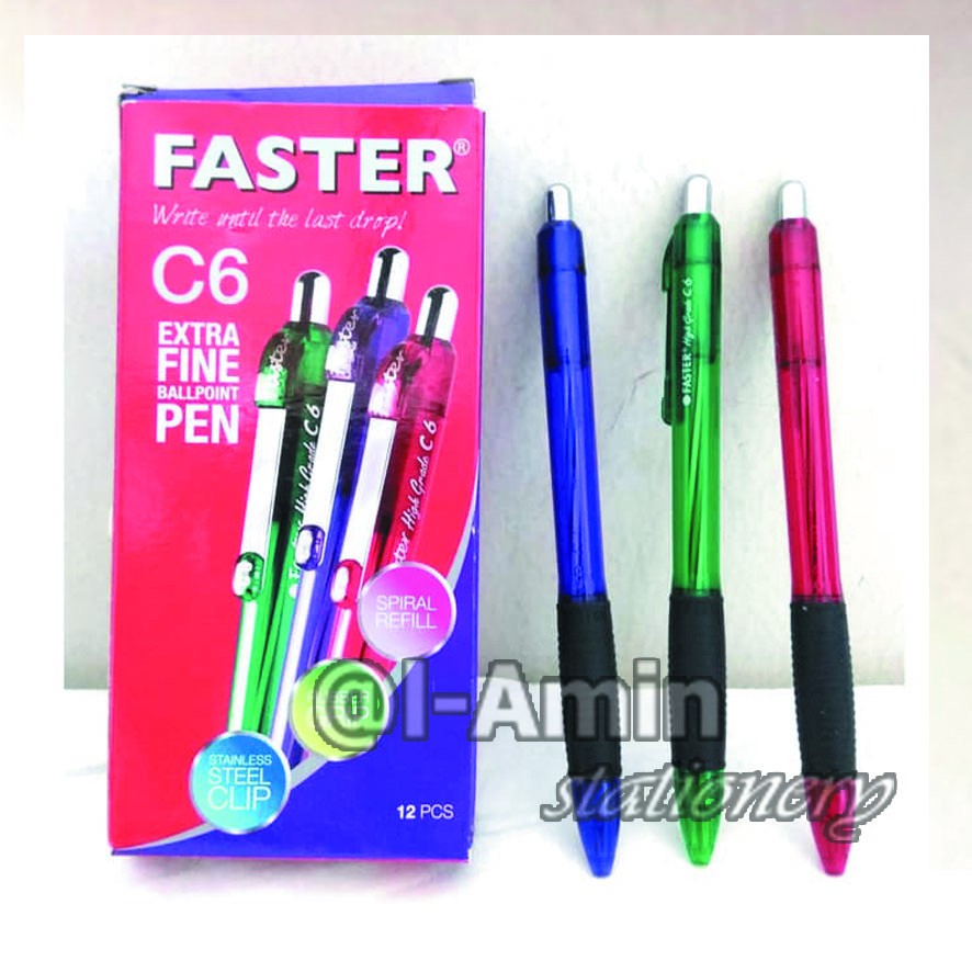 

Pulpen Faster C-6 (satuan)