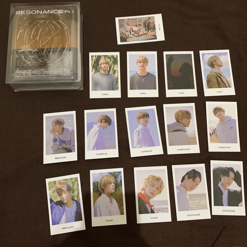 NCT MINI COLLECT BOOK FROM HOME SHARING - polaroid photocard doyoung haechan renjun kun yuta