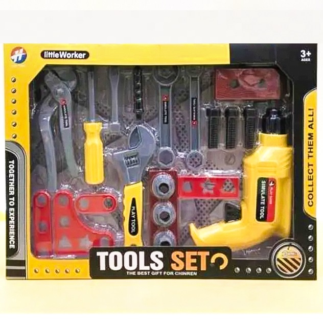 Little Worker My First Tools Set Handyman Toolbox Pretend Play