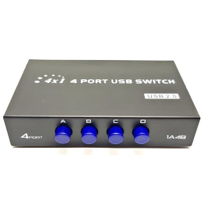 USB SWITCH 4 PORT / MANUAL SWITCH PRINTER 4 PORT