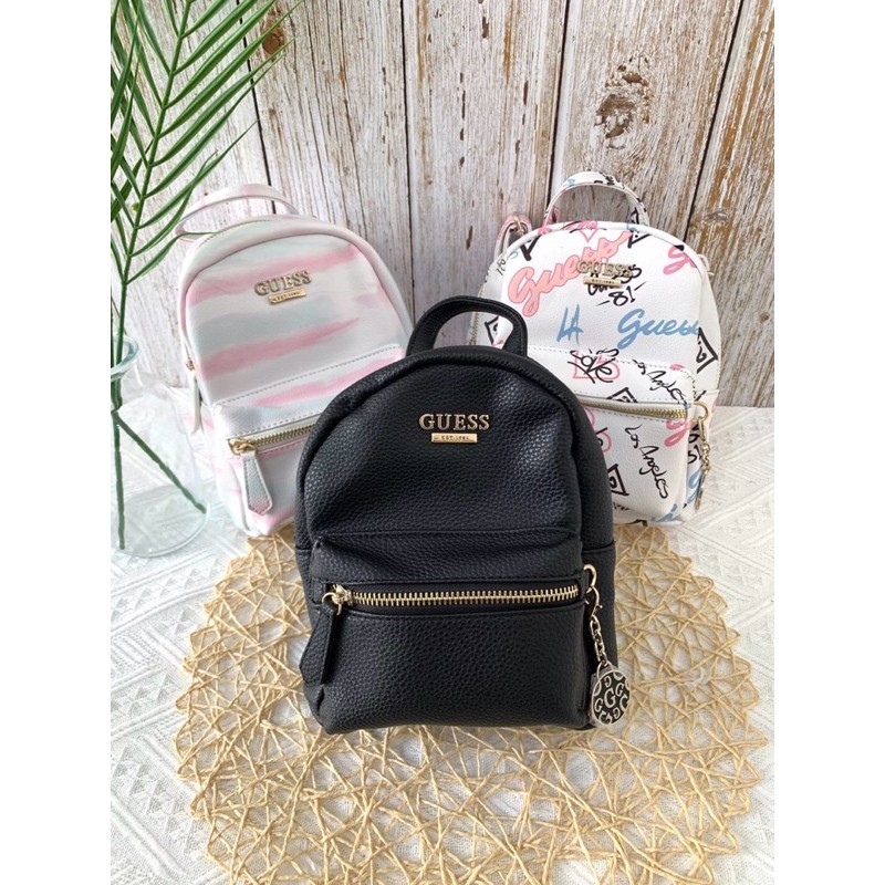 TAS | BAG | WANITA | GS070 | GU3SS CESSILY MINI BACKPACK | PREMIUM IMPORT