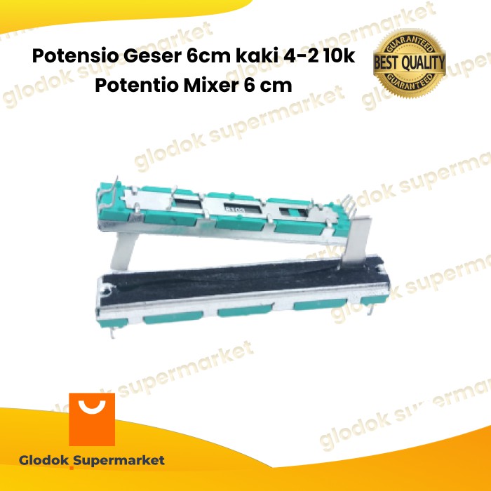 Potensio Geser 6cm kaki 4-2 10k Potentio Mixer 6 cm