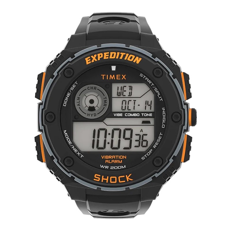 Jual Jam Tangan Timex Expedition TW4B24200 Vibrashock XL Indiglo ...