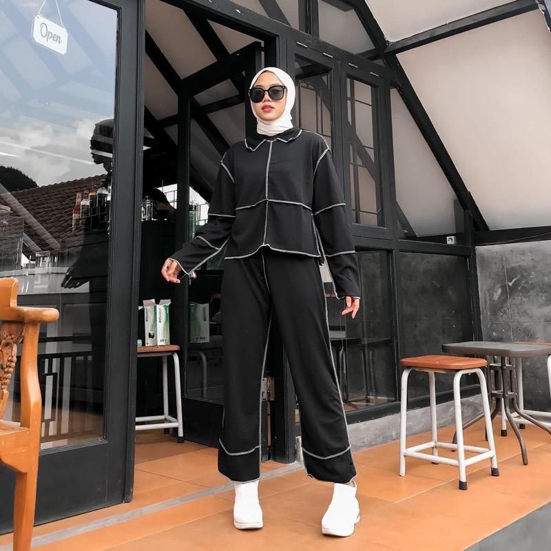 SET CELANA KOREA MODY // SETELAN WANITA //SETELAN KOREA