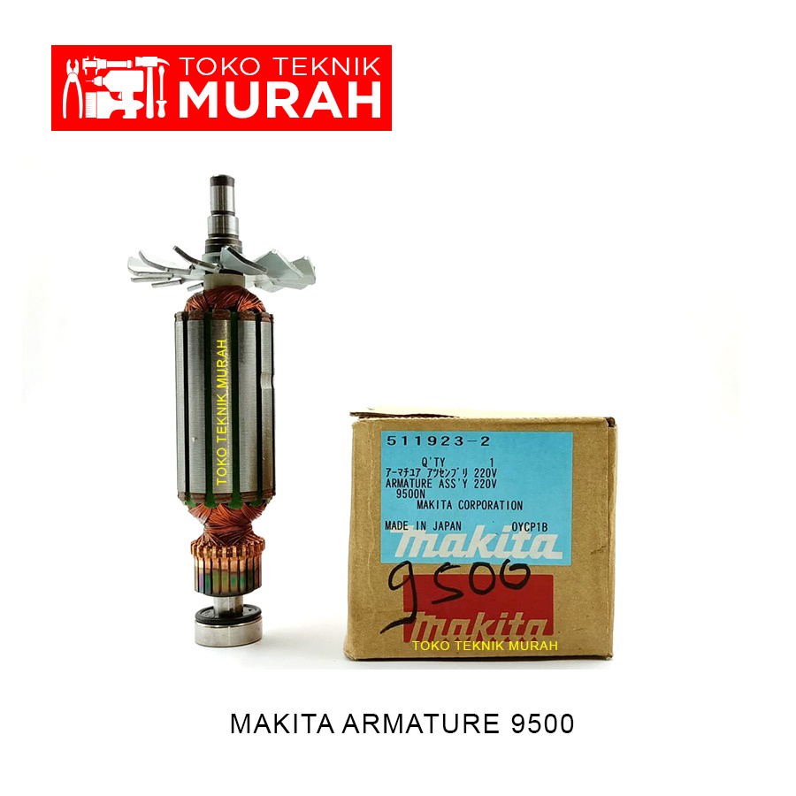 Makita Armature N9500N - Angker N 9500 N Asli Original