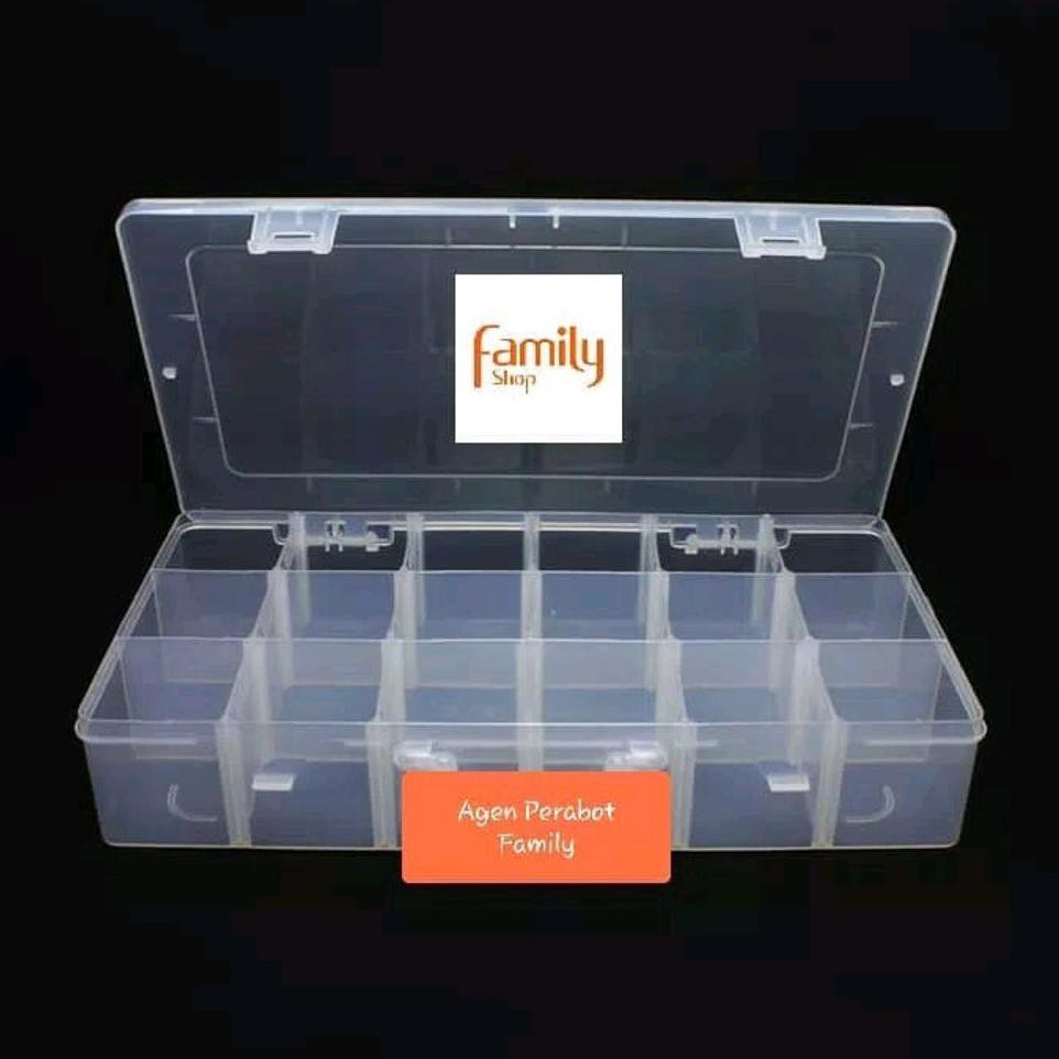 SUPER SALE KOTAK PENYIMPANAN SERBA GUNA BOX AKSESORIS PERHIASAAN PERKAKAS NIKEN 329 SEKAT 18 OWL