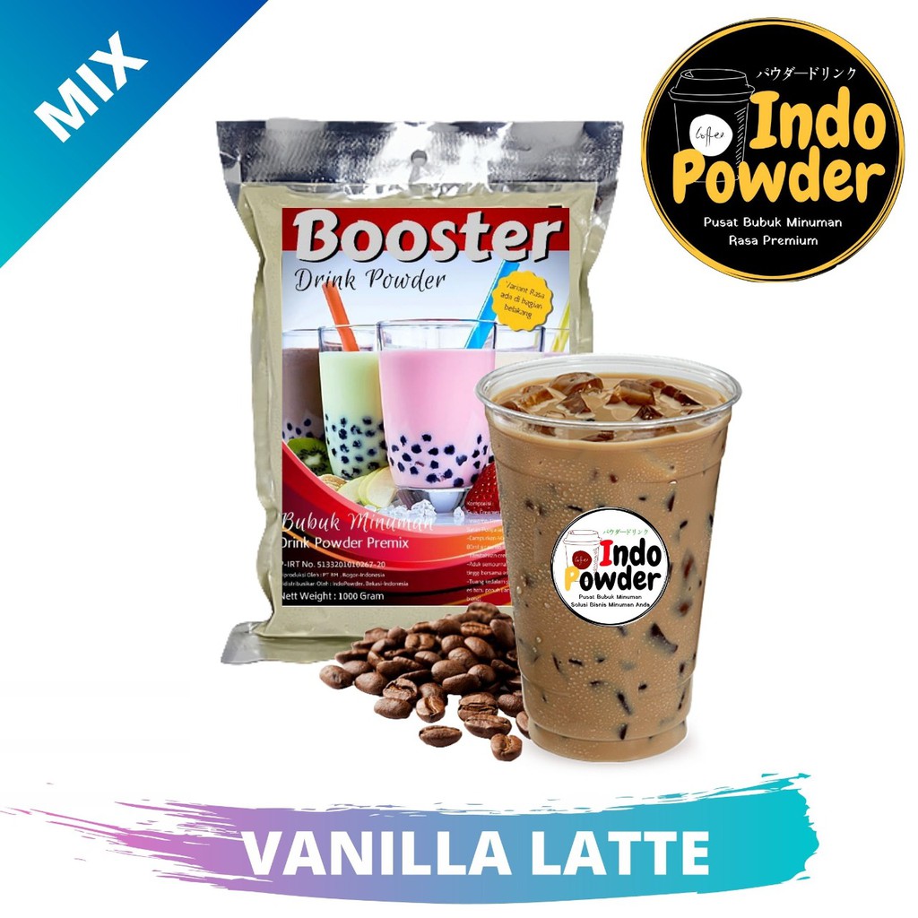 

INDOPOWDER MIX 500 G VANILLA LATTE BUBUK MINUMAN