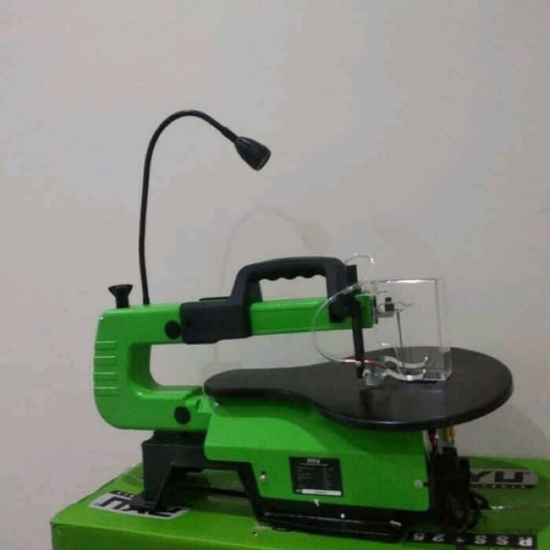 SCROLL SAW RYU RSS125 MESIN GERAJI MEJA UKIR KAYU