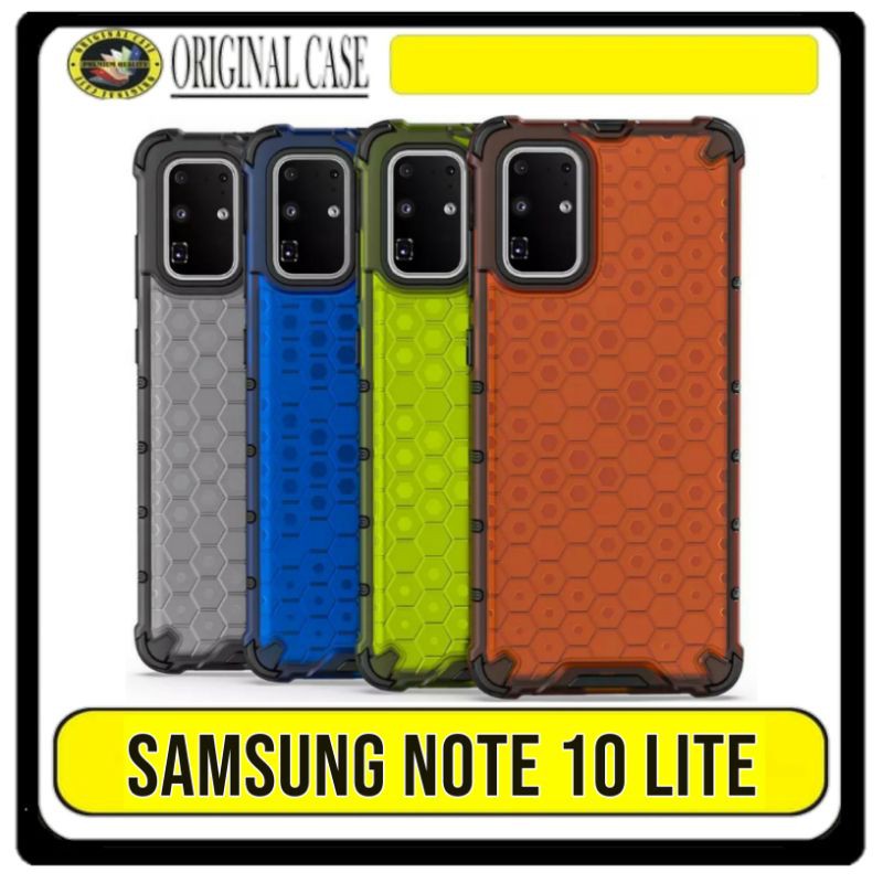 Case Samsung Note 10 Lite S10 Lite Honey Comb Casing Cover Soft Case