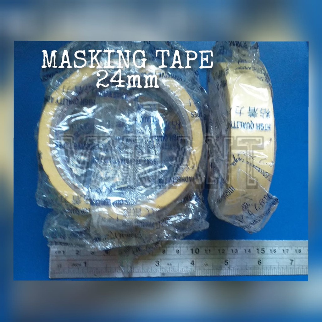 

MASKING TAPE / SOLATIP KERTAS 24mm NASHUA