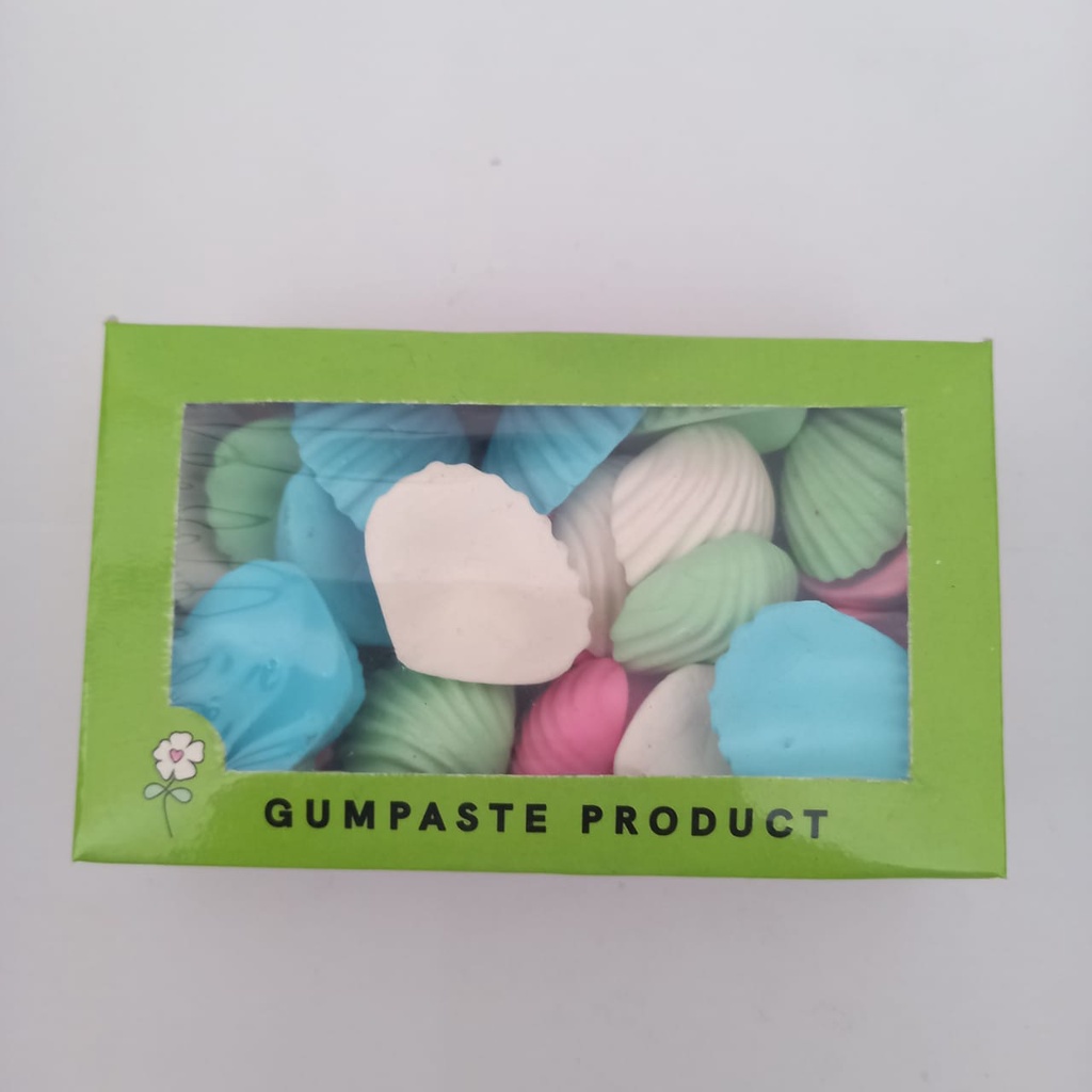 Gumpaste Kerang 3D