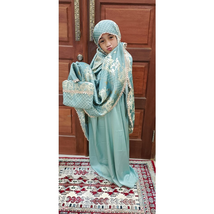 Mukena Armani Silk Anak Terbaru