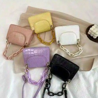 Tas Bahu/ Tas Selempang Wanita/Tas Croco Import Korea Jennie