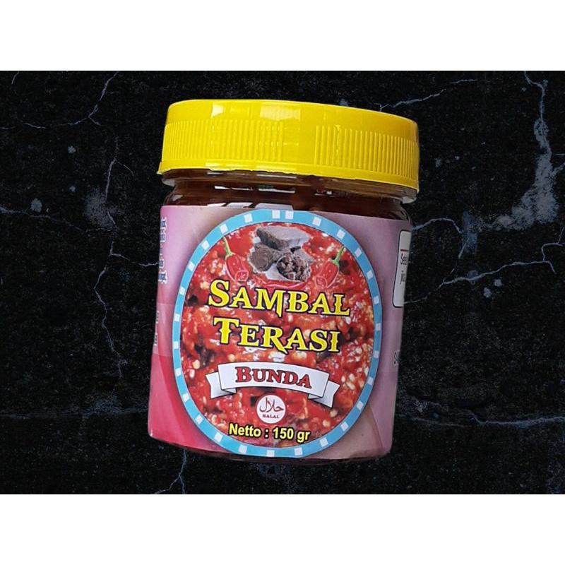 

sambal terasi bunda 150gr