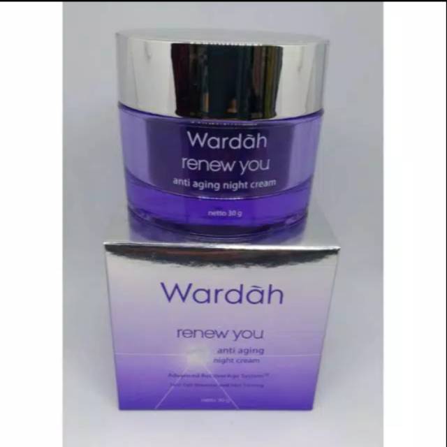 Wardah renew you night cream