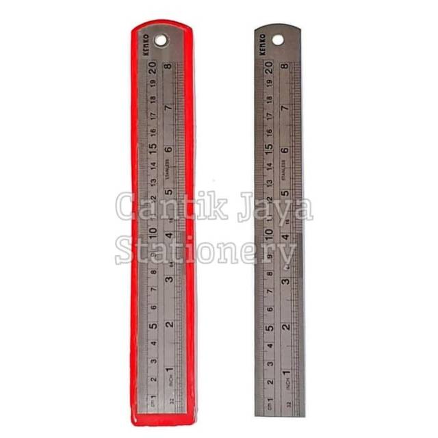 

Scale Ruler Penggaris Besi kenko 20cm