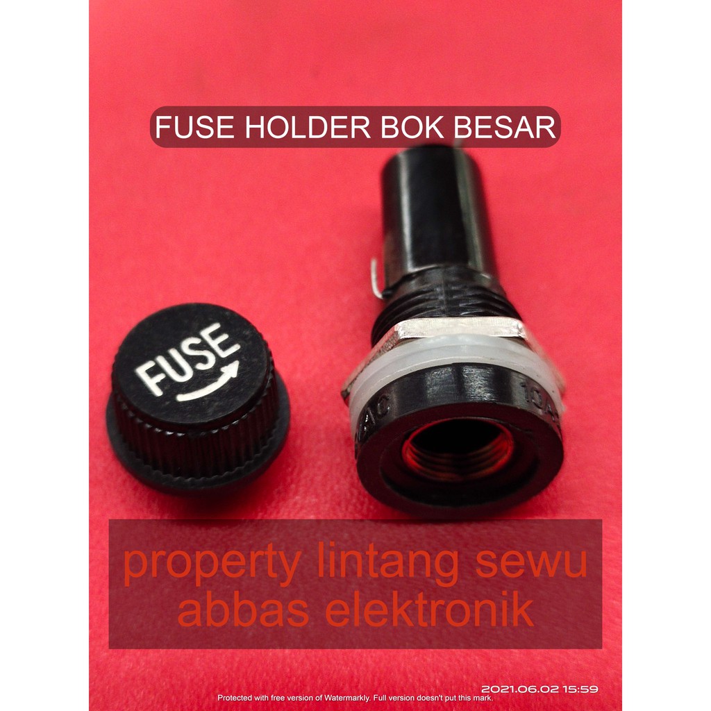 FUSE HODER BESAR TEMPAT SIKRING BOX BOKS