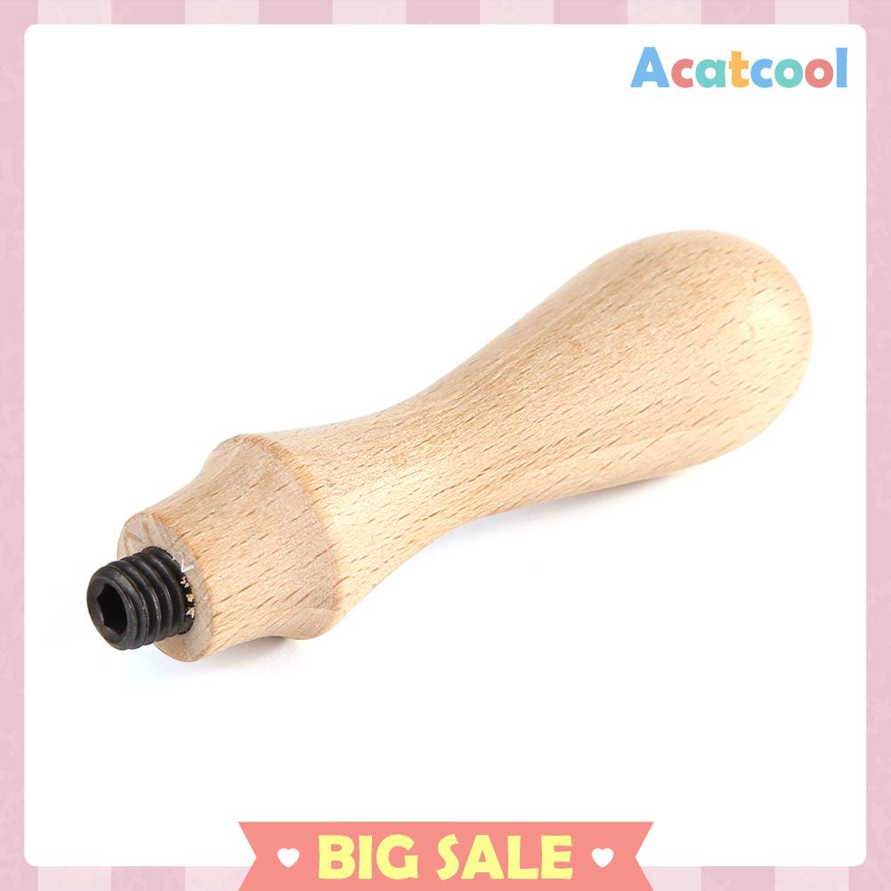 Gagang Stempel Lilin Diy Gaya Retro Antik Bahan Kayu Untuk Undangan Pernikahan