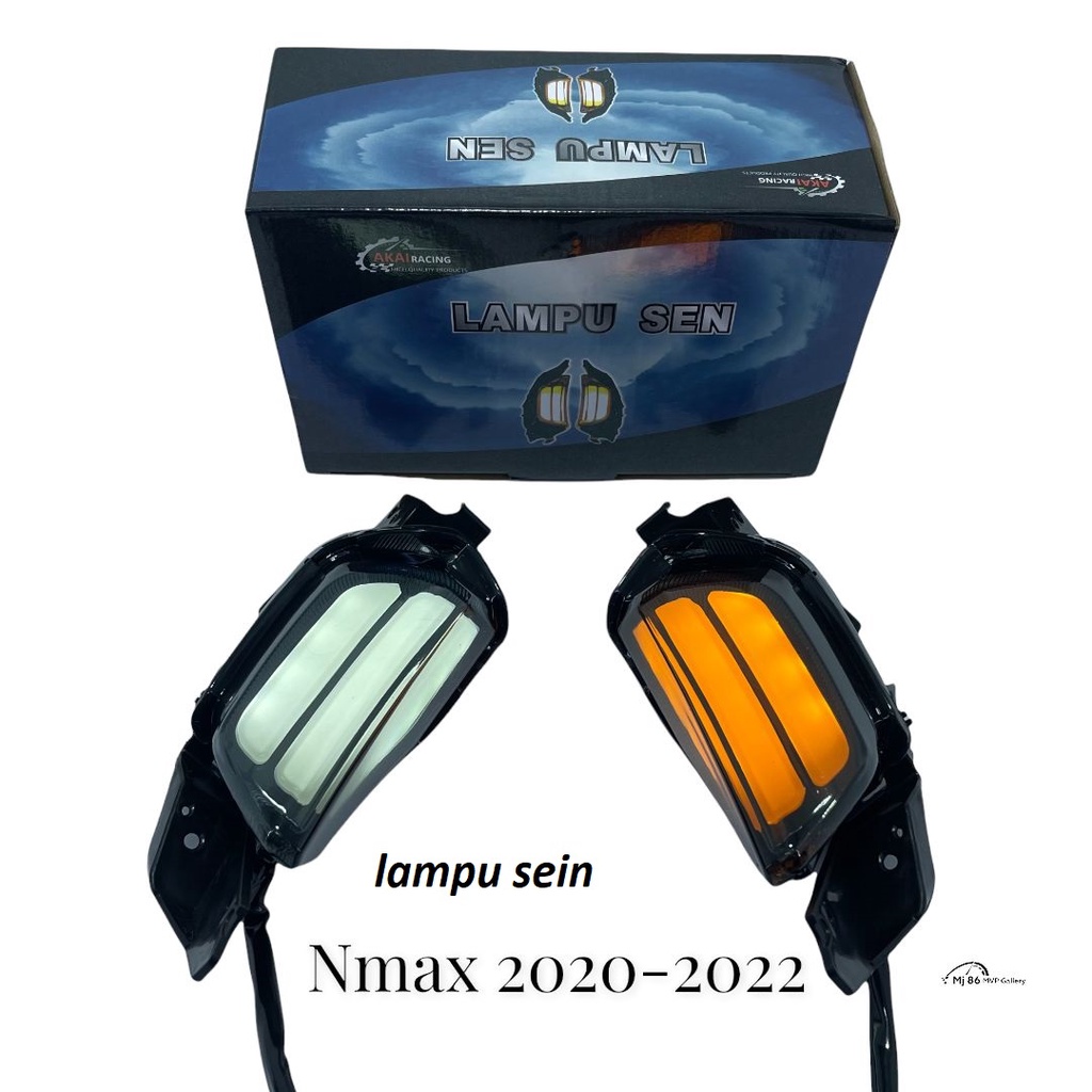 sein nmax new 2020-2022 lampu sen nmax new led (akai) sen nmax new harga sepasang