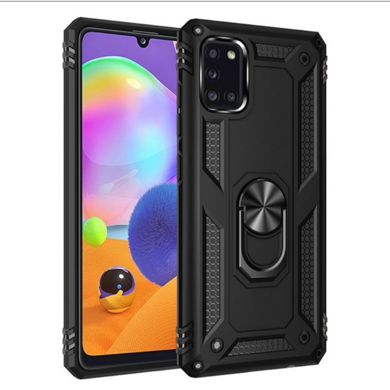 Hard Case Samsung Galaxy A31 Ring ARMOR Kickstand Hybrid