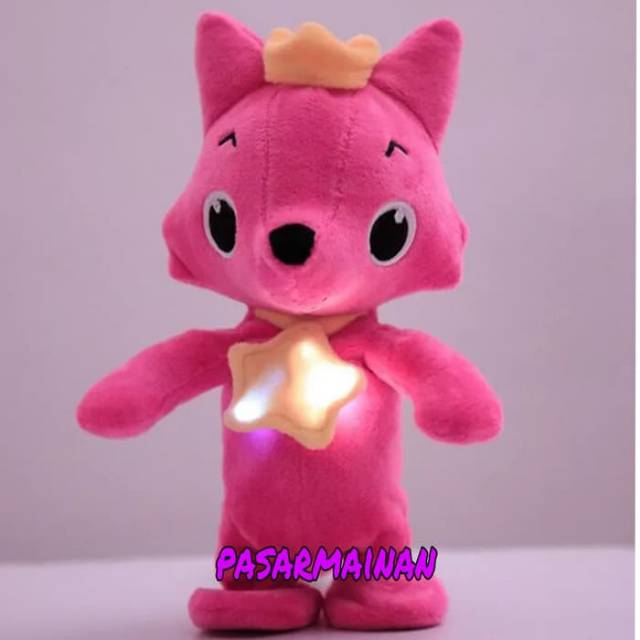 Boneka Pinkfong Baby Shark / Boneka Ping Pong / mainan Babyshark ping fong