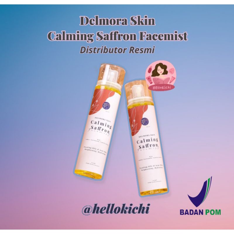 ‼️FREE GIFT‼️ Delmora Skin Facemist Calming Saffron