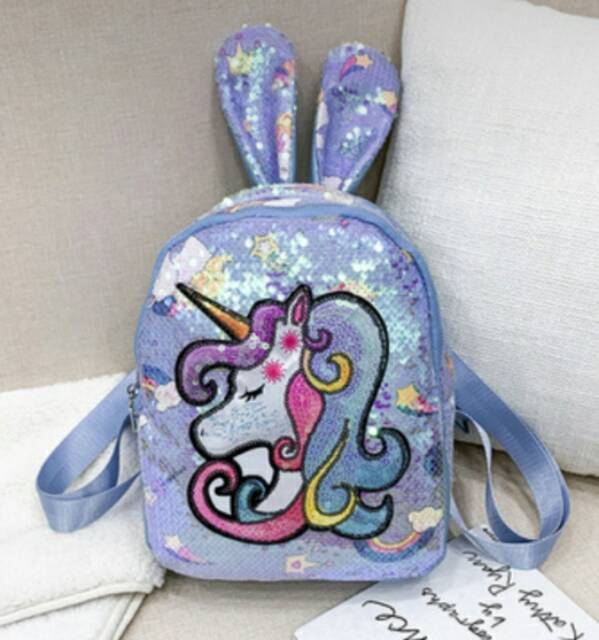 Ransel unicorn ( Led ) lampu