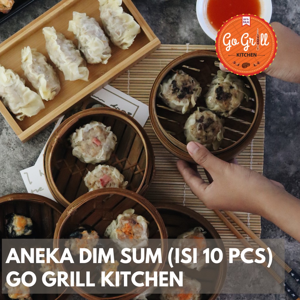 

[NEW] Aneka DIMSUM PREMIUM GO-GRILL KITCHEN (10 Pcs)