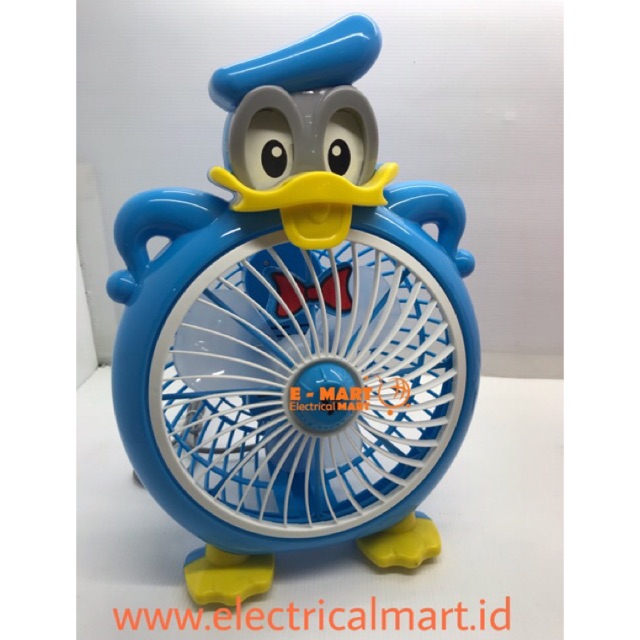 Kipas Angin Jumbo / Kipas Karakter 10” Hello Kitty Doraemon Lucu ORI SNI