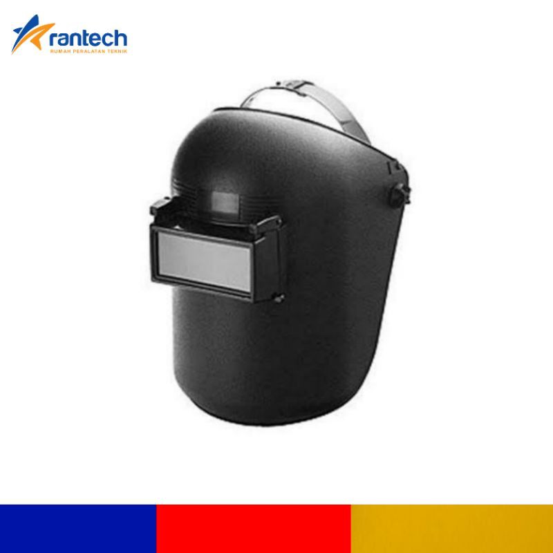 Kap las / topeng las Helm Putar include kaca las