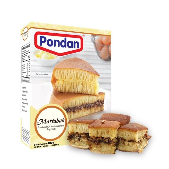

[[COD]] Pondan Martabak Manis 400gr Tepung Premix NEW Kode 653