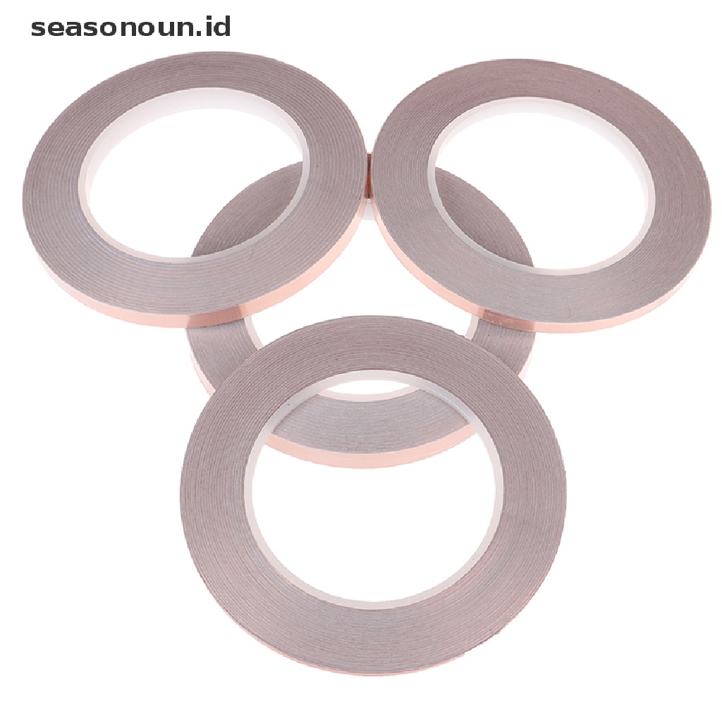 Pita Perekat Konduktif Bahan Tembaga Foil Ukuran 30M