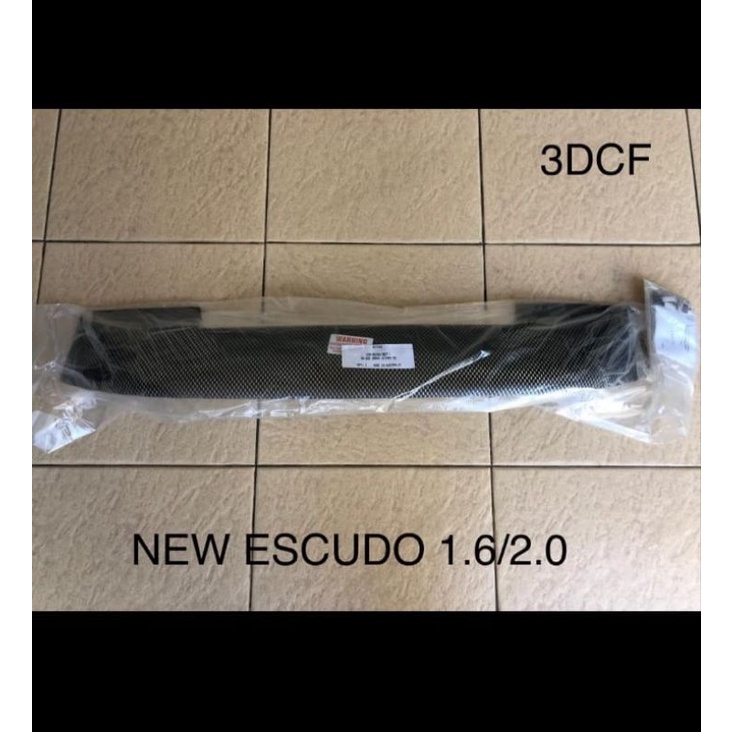 Backvisor spoiler kaca belakang suzuki escudo 1.6/2.0 carbon 3DCF